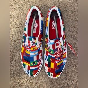 International Flag Vans Slip-on Size 13
